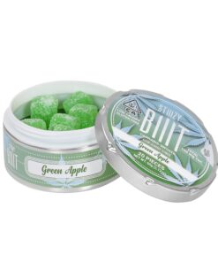 Green Apple BIIIT Sour Gummy Cubes, Buy THC Edibles Online In Wollongong, THC Gummies Online Wollongong
