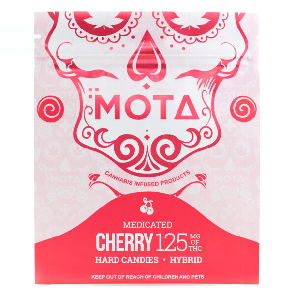 Cherry Hard Candy 125mg THC (Mota)