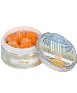 Orange BIIIT Sour Gummy Cubes