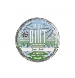 Green Apple BIIIT Sour Gummy Cubes