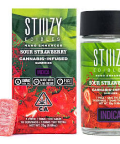 Sour Strawberry Live Resin Gummies