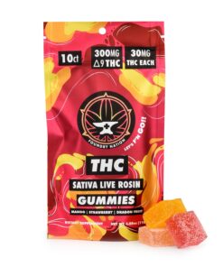 Sativa Live Rosin Gummies