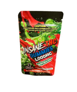 1000mg INSANE THC Gummies | Watermelon Explosion
