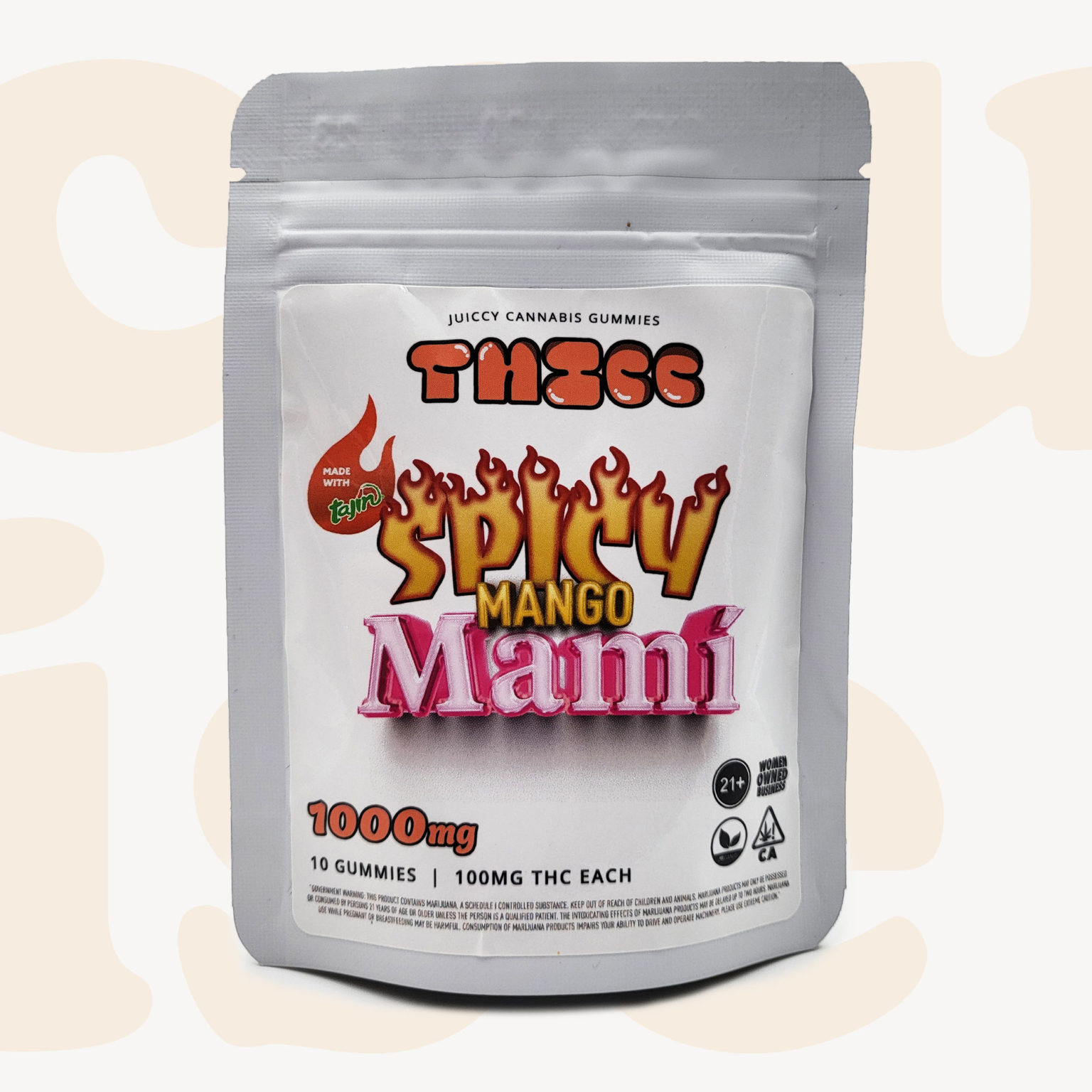 Spicy Mango Mami | 1000mg THC